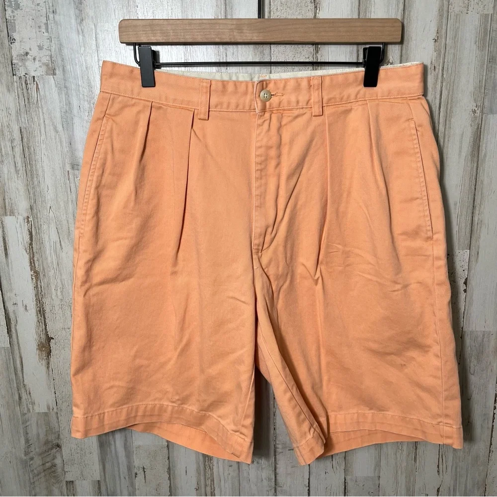 Vintage Polo Ralph Lauren Pastel Orange Chino Shorts‎ 9